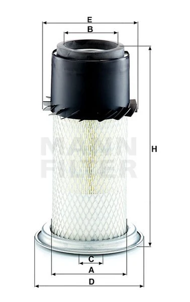 Vzduchový filter MANN FILTER C 1588 x