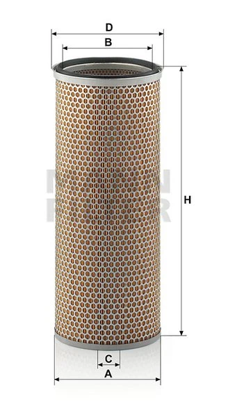 Poistný filter MANN FILTER C 19 105