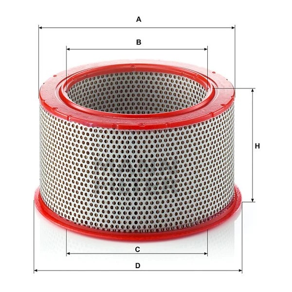 Vzduchový filter MANN FILTER C 23 115
