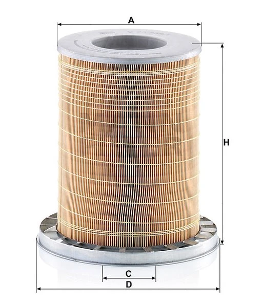Vzduchový filter MANN FILTER C 23 589/1