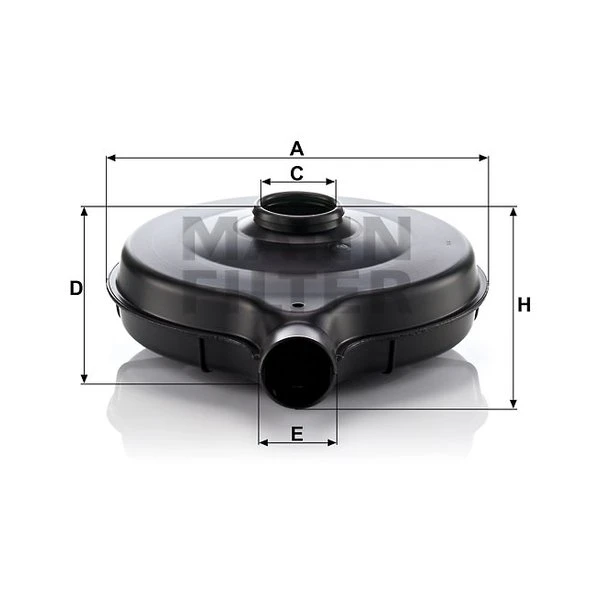 Vzduchový filter MANN FILTER C 2356/5