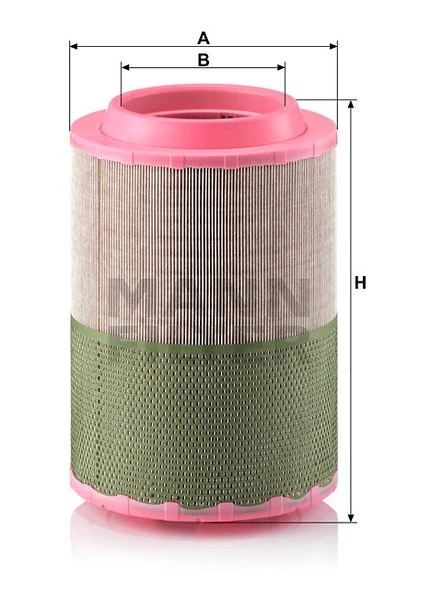 Vzduchový filter MANN FILTER C 25 740