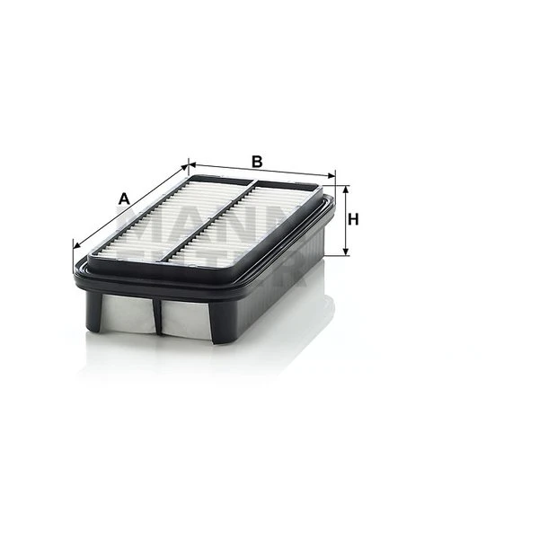 Vzduchový filter MANN FILTER C 2524