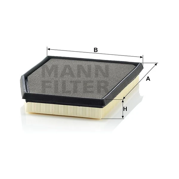 Vzduchový filter MANN FILTER C 2558/5