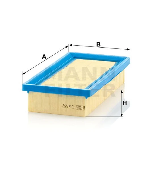 Vzduchový filter MANN FILTER C 2657