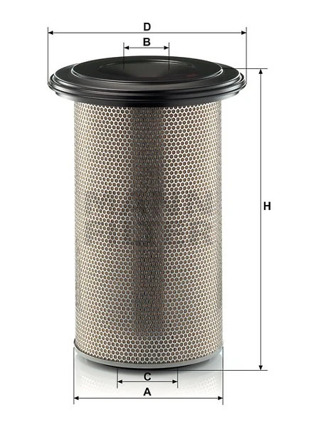 Vzduchový filter MANN FILTER C 33 920