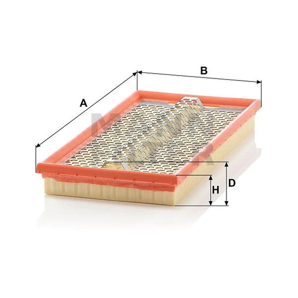 Vzduchový filter MANN FILTER C 3388