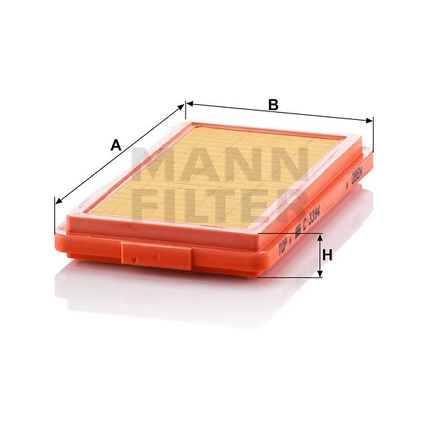 Vzduchový filter MANN FILTER C 3394