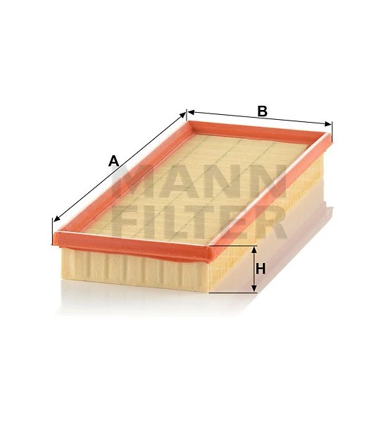Vzduchový filter MANN FILTER C 3463