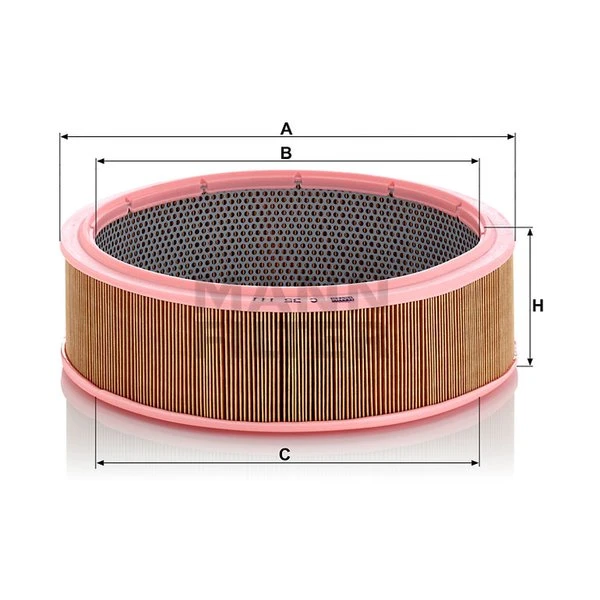 Vzduchový filter MANN FILTER C 35 111