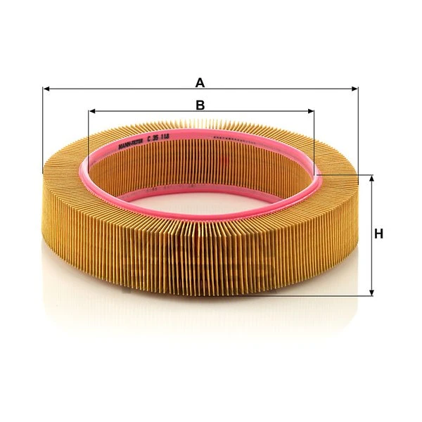 Vzduchový filter MANN FILTER C 35 118