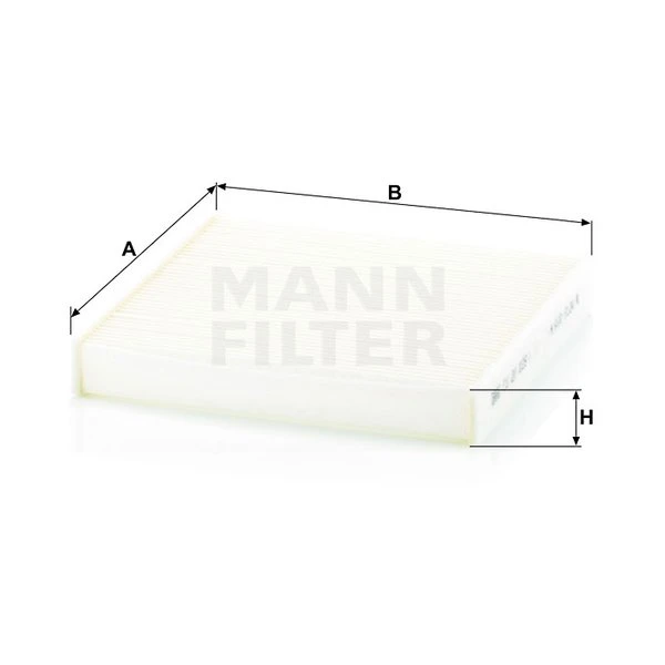 Kabínový filter MANN FILTER CU 22 029
