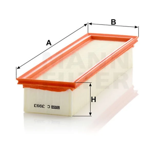 Kabínový filter MANN FILTER C 3993