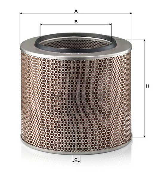 Vzduchový filter MANN FILTER C 40 1460