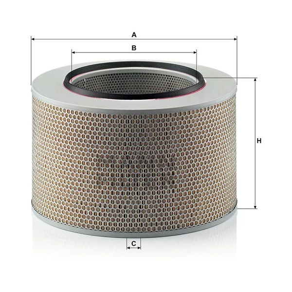 Vzduchový filter MANN FILTER C 42 1404