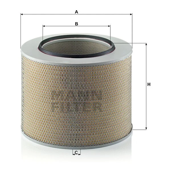 Vzduchový filter MANN FILTER C 42 1729
