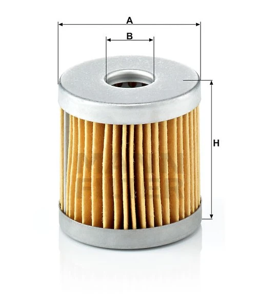 Vzduchový filter MANN FILTER C 44