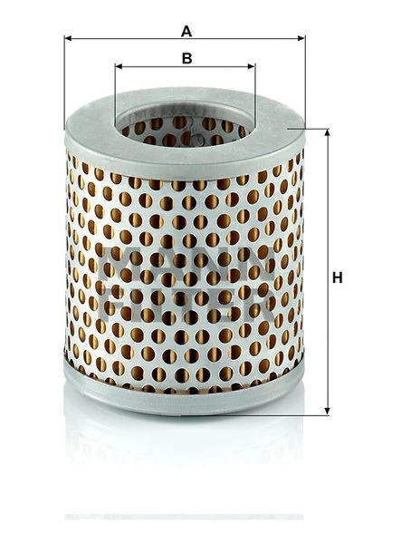 Vzduchový filter MANN FILTER C 711/1