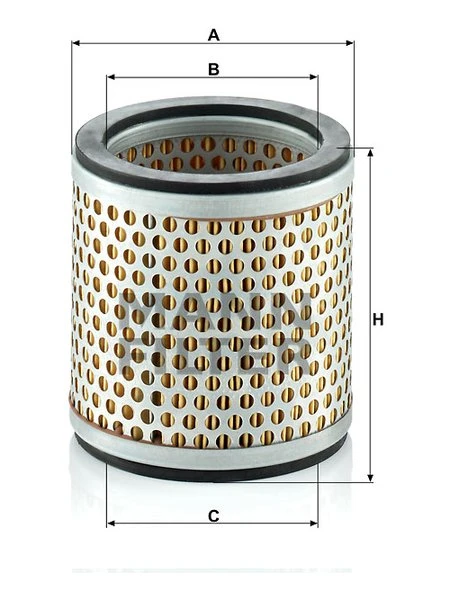 Vzduchový filter MANN FILTER C 89/1