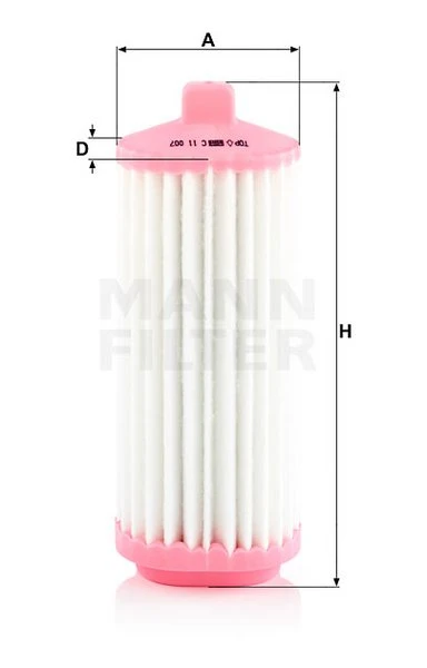 Vzduchový filter MANN FILTER C 11 007