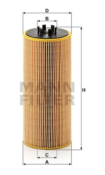 Olejový filter MANN FILTER HU 12 110 x