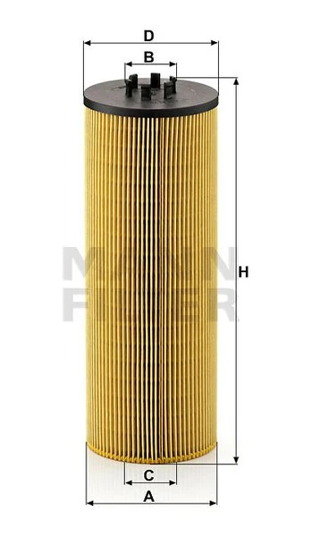 Olejový filter MANN FILTER HU 12 140 x