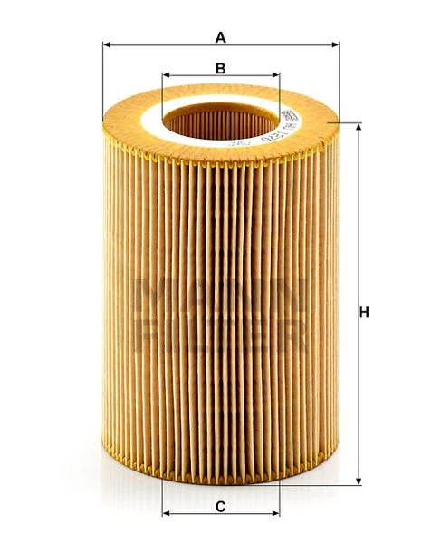 Olejový filter MANN FILTER HU 1270 x