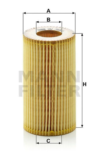 Olejový filter MANN FILTER HU 718/1 y