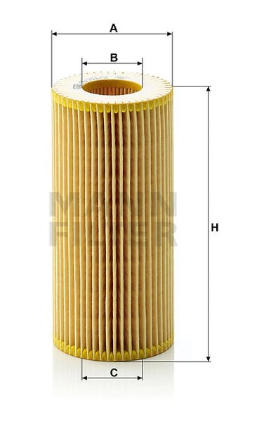 Olejový filter MANN FILTER HU 721/2 x