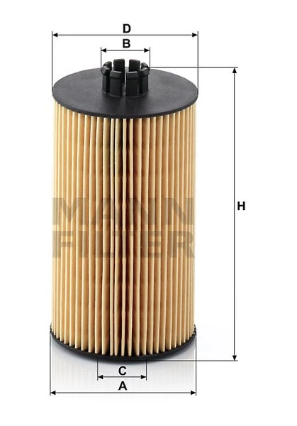 Olejový filter MANN FILTER HU 931 x