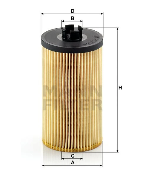 Olejový filter MANN FILTER HU 931/5 x