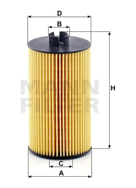 Olejový filter MANN FILTER HU 931/6 x