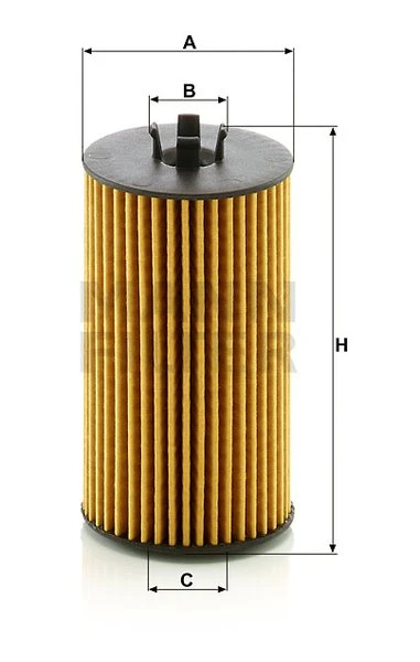 Olejový filter MANN FILTER HU 6019 z