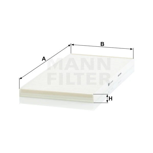 Kabínový filter MANN FILTER CU 42 003