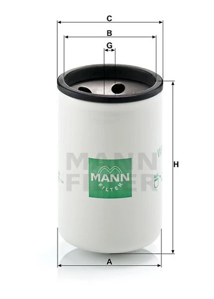 Olejový filter MANN FILTER W 925