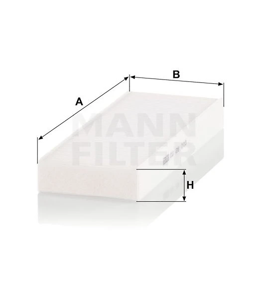 Kabínový filter MANN FILTER CU 28 010
