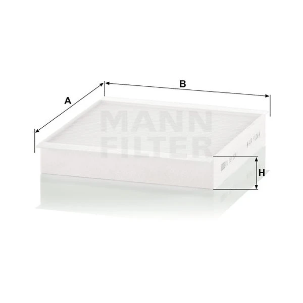 Kabínový filter MANN FILTER CU 19 014