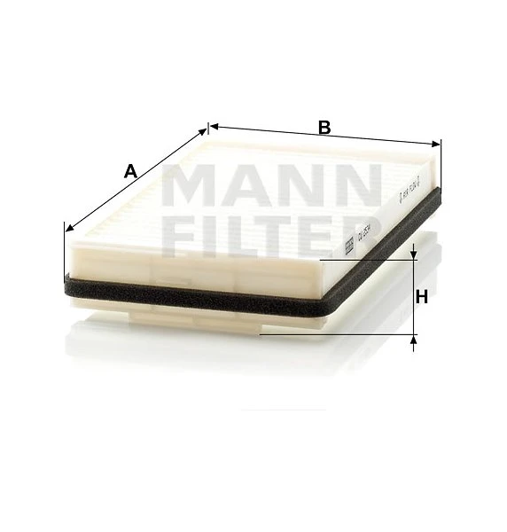 Kabínový filter MANN FILTER CU 2534