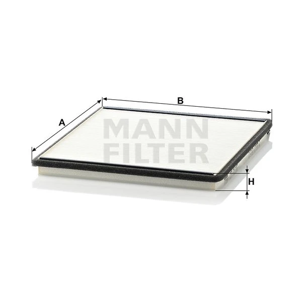 Kabínový filter MANN FILTER CU 2734