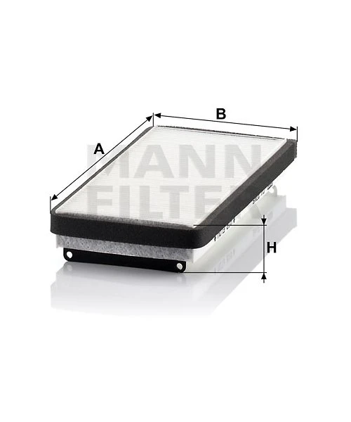 Kabínový filter MANN FILTER CU 2745-2