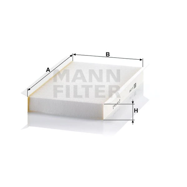 Kabínový filter MANN FILTER CU 2747