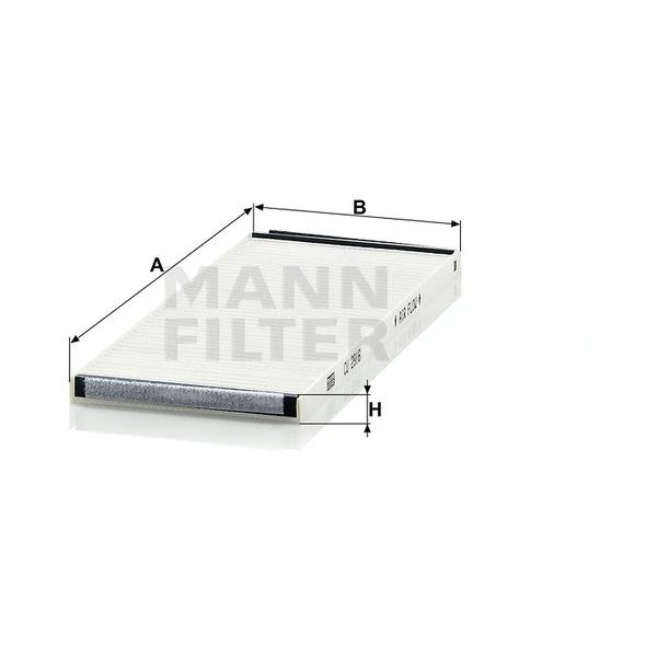 Kabínový filter MANN FILTER CU 2916