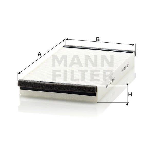Kabínový filter MANN FILTER CU 3020