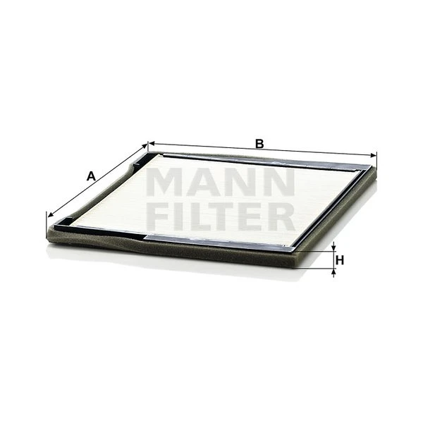 Kabínový filter MANN FILTER CU 3136