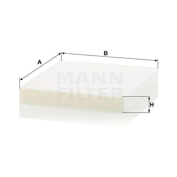 Kabínový filter MANN FILTER CU 26 021