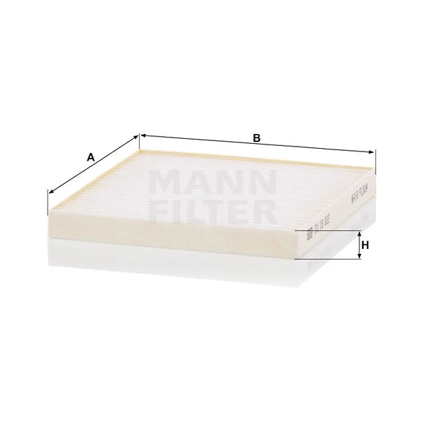 Kabínový filter MANN FILTER CU 18 002