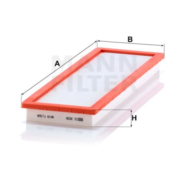 Kabínový filter MANN FILTER CU 3939