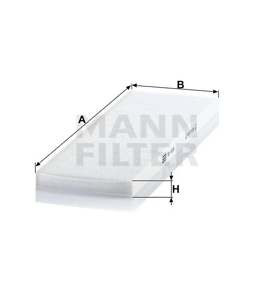 Kabínový filter MANN FILTER CU 4036