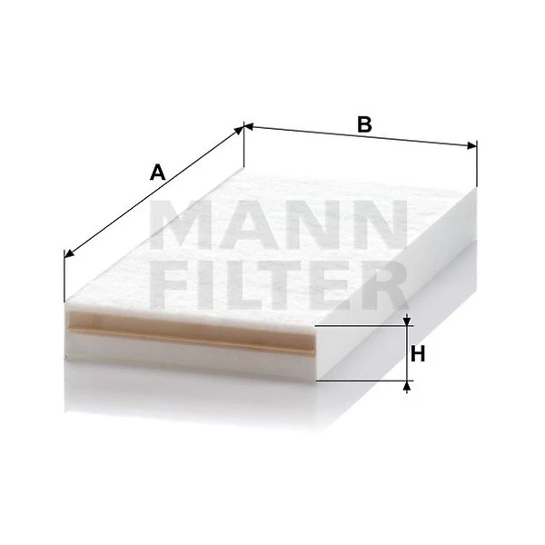Kabínový filter MANN FILTER CU 50 102
