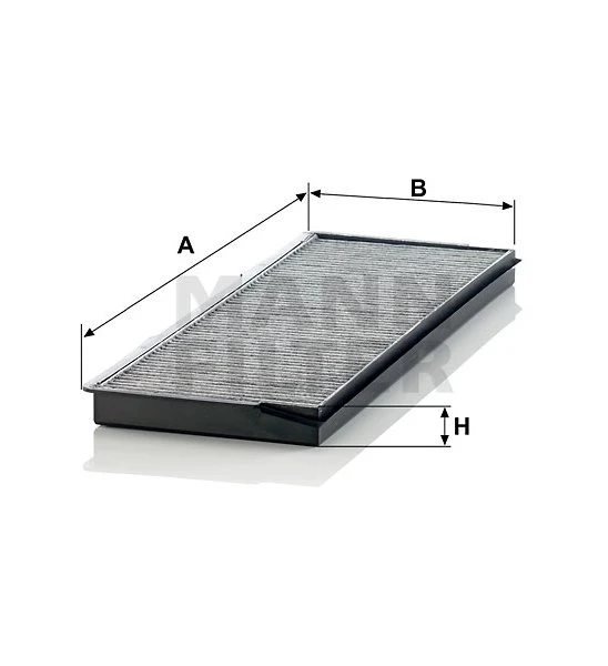 Kabínový filter MANN FILTER CUK 37 001
